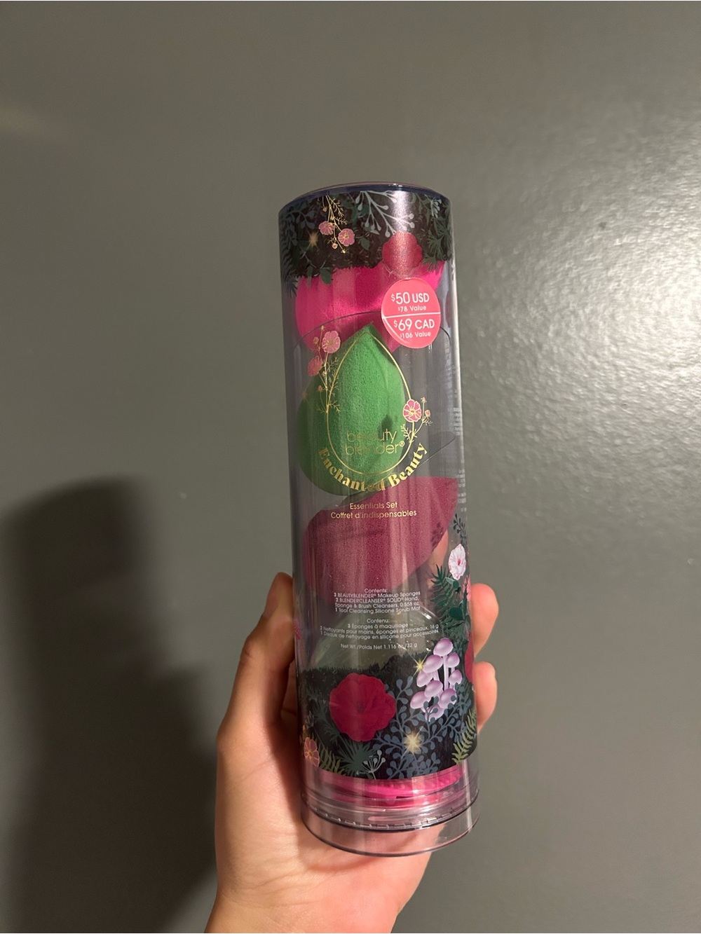 beautyblender Floral Sponge Trio — Pink & Green